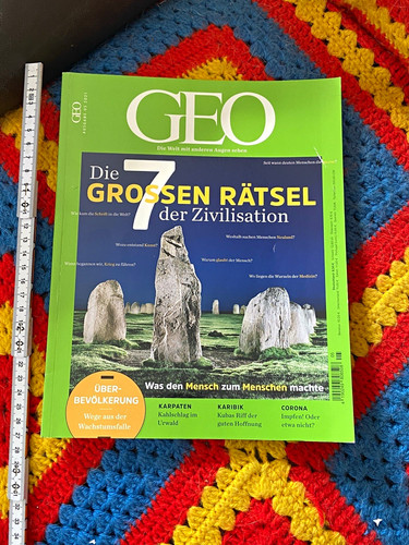 Geo zeitschrift ausgabe - zeitschrift,
