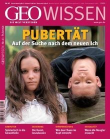 Geo wissen 2008 pubertät - geo, 41/2008: